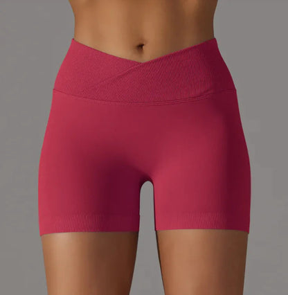 Women's Fashion Simple High Waist Shorts WEM Support (www.WEM.support)