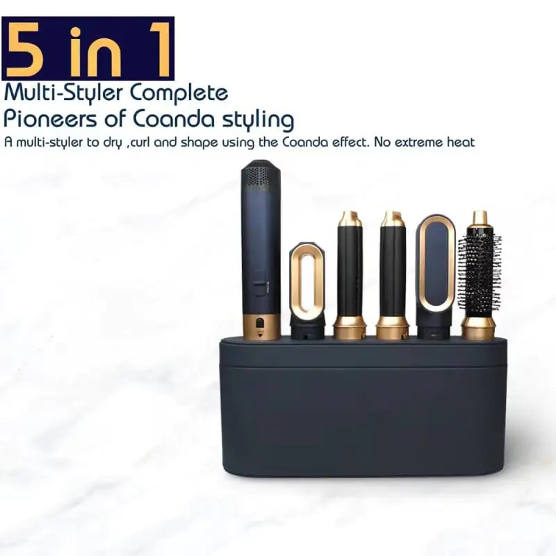 Straight Hair Set With Electric Curler WEM Support (www.WEM.support)