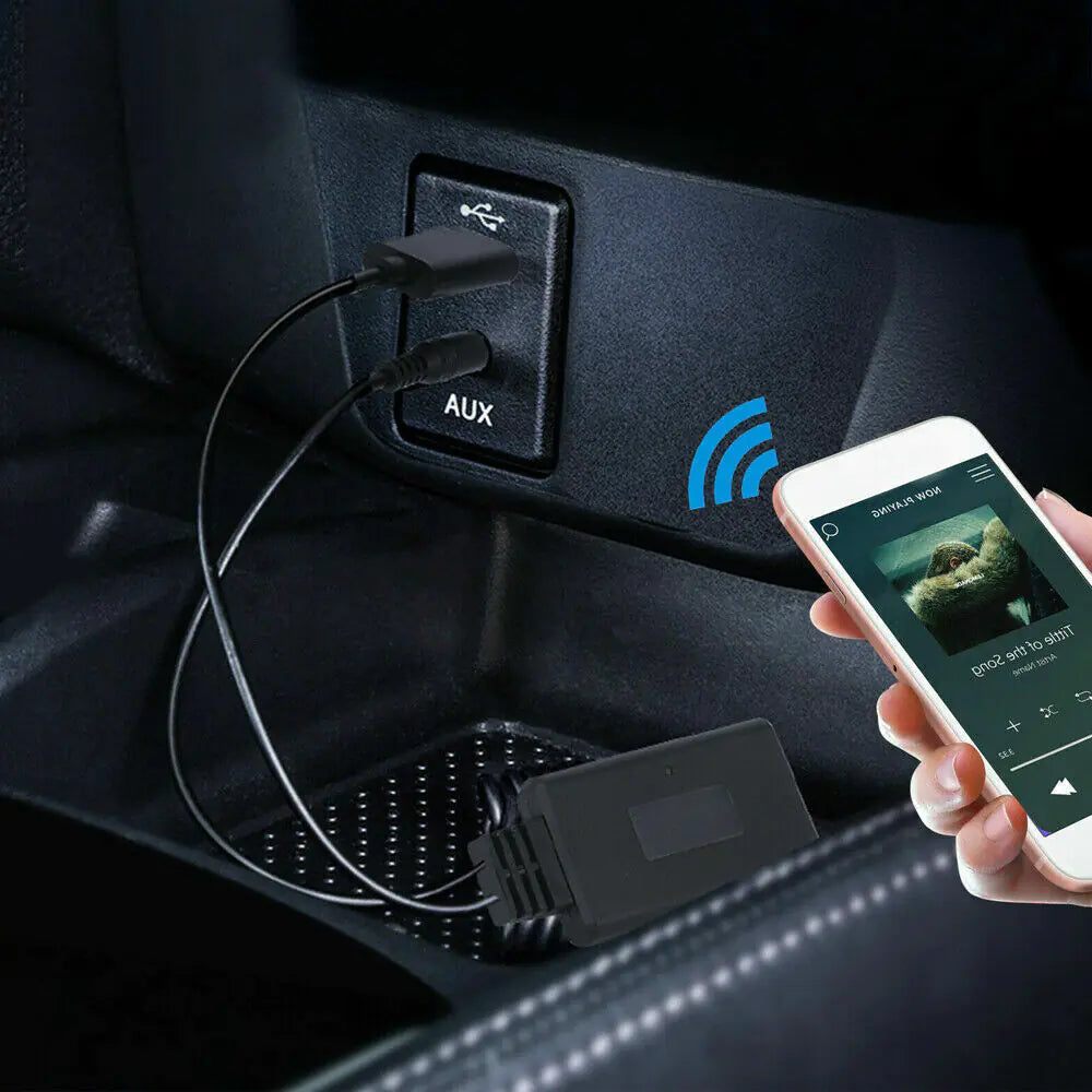 2 In 1 USB Bluetooth 5.0 Transmitter Receiver Adapter Wireless For PC Car Kit WEM Support (www.WEM.support)