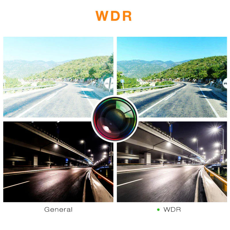 170° WiFi Dash Cam Recorder Car Camera HD 1080P Car DVR Vehicle Video G-Sensor WEM Support (www.WEM.support)