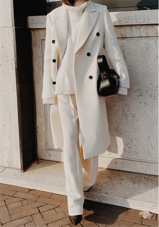 Two-Tone Wool Coat WEM Support (www.WEM.support)
