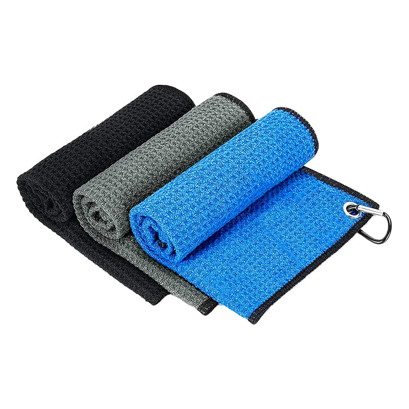 Waffle Golf Ball Cleaning Towel HejK.com Marketplace LLC