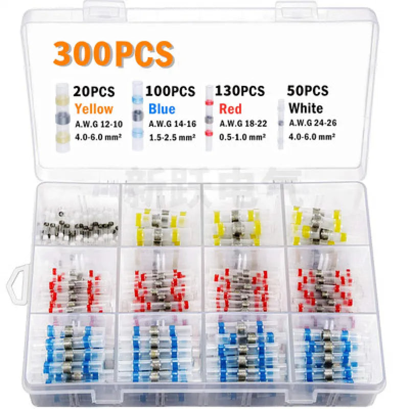 Waterproof Solder Sleeve Terminal Block Boxed WEM Support (www.WEM.support)