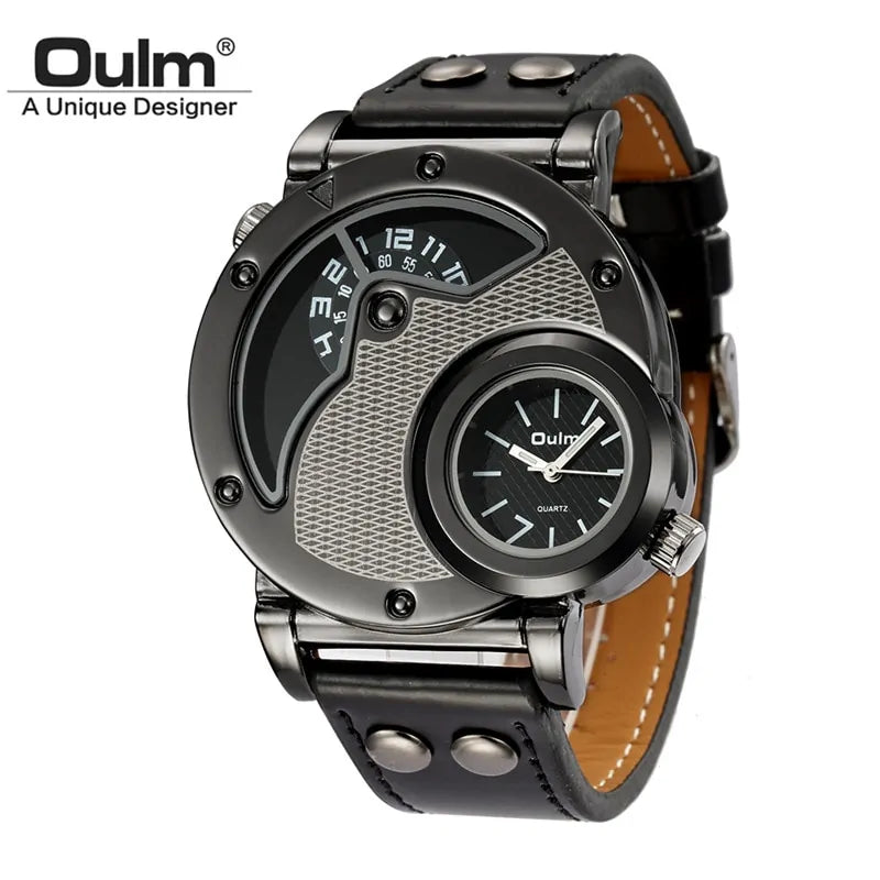 Two Time Zone Sports Wristwatch WEM Support (www.WEM.support)