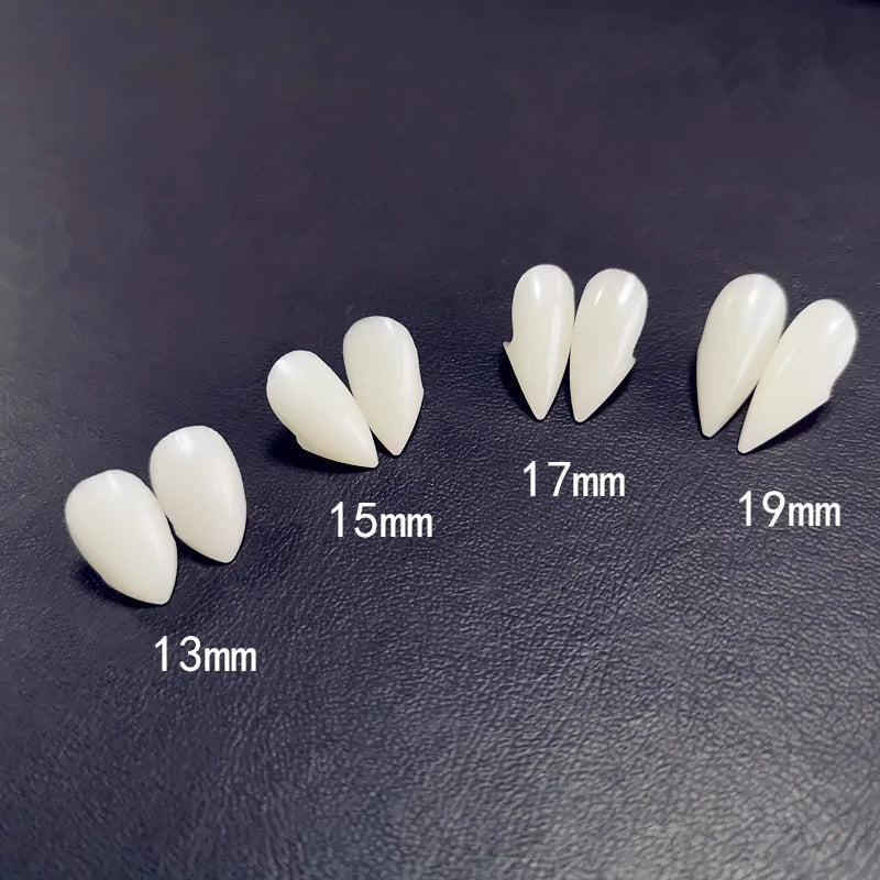 Vampire Teeth Fangs Dentures Props WEM Support (www.WEM.support)