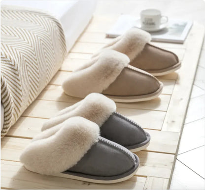 Women's Plush Cotton Slippers HejK.com