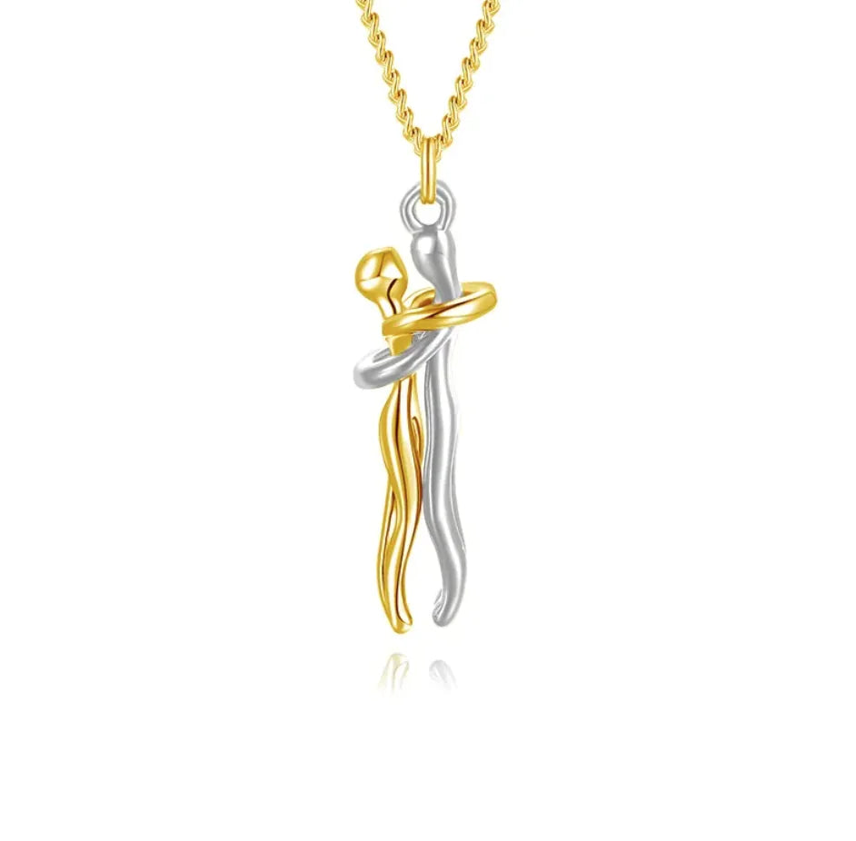 Affectionate Hug Pendant Necklace HejK.com