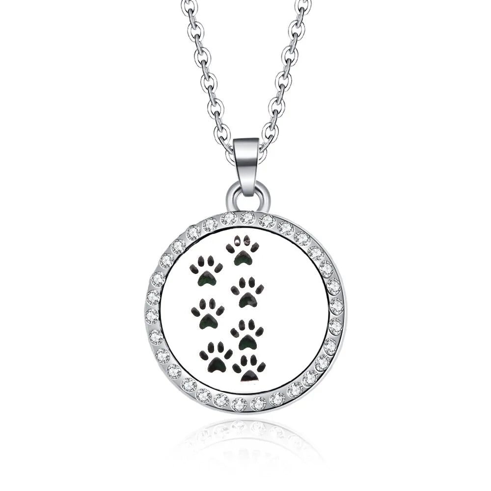 10 Styles Aroma Oil Diffuser Perfume Necklace WEM Support (www.WEM.support)
