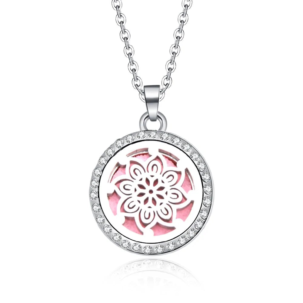 10 Styles Aroma Oil Diffuser Perfume Necklace WEM Support (www.WEM.support)