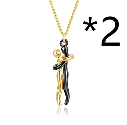 Affectionate Hug Pendant Necklace HejK.com