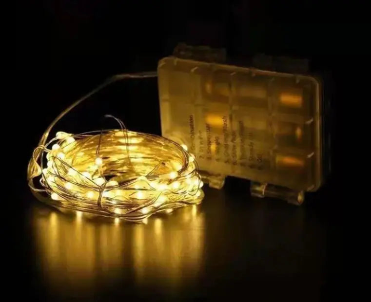 Three A Battery Box Type Copper Wire String Light WEM Support (www.WEM.support)