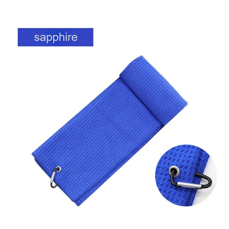 Waffle Golf Ball Cleaning Towel HejK.com Marketplace LLC