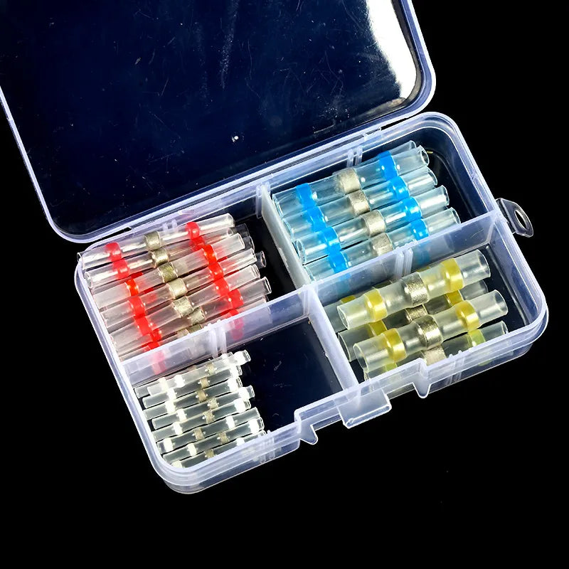 Waterproof Solder Sleeve Terminal Block Boxed WEM Support (www.WEM.support)