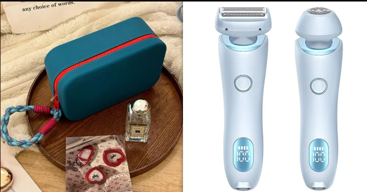 2 In 1 Hair Removal USB Rechargeable Trimmer WEM Support (www.WEM.support)