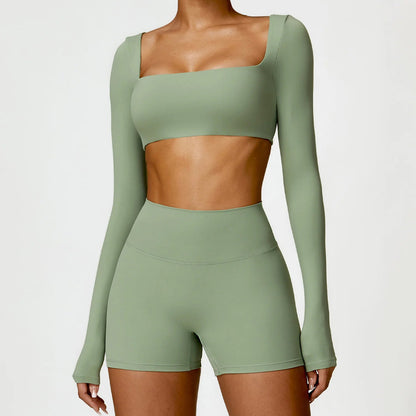 Winter Nude Feel Tight Yoga Suit WEM Support (www.WEM.support)