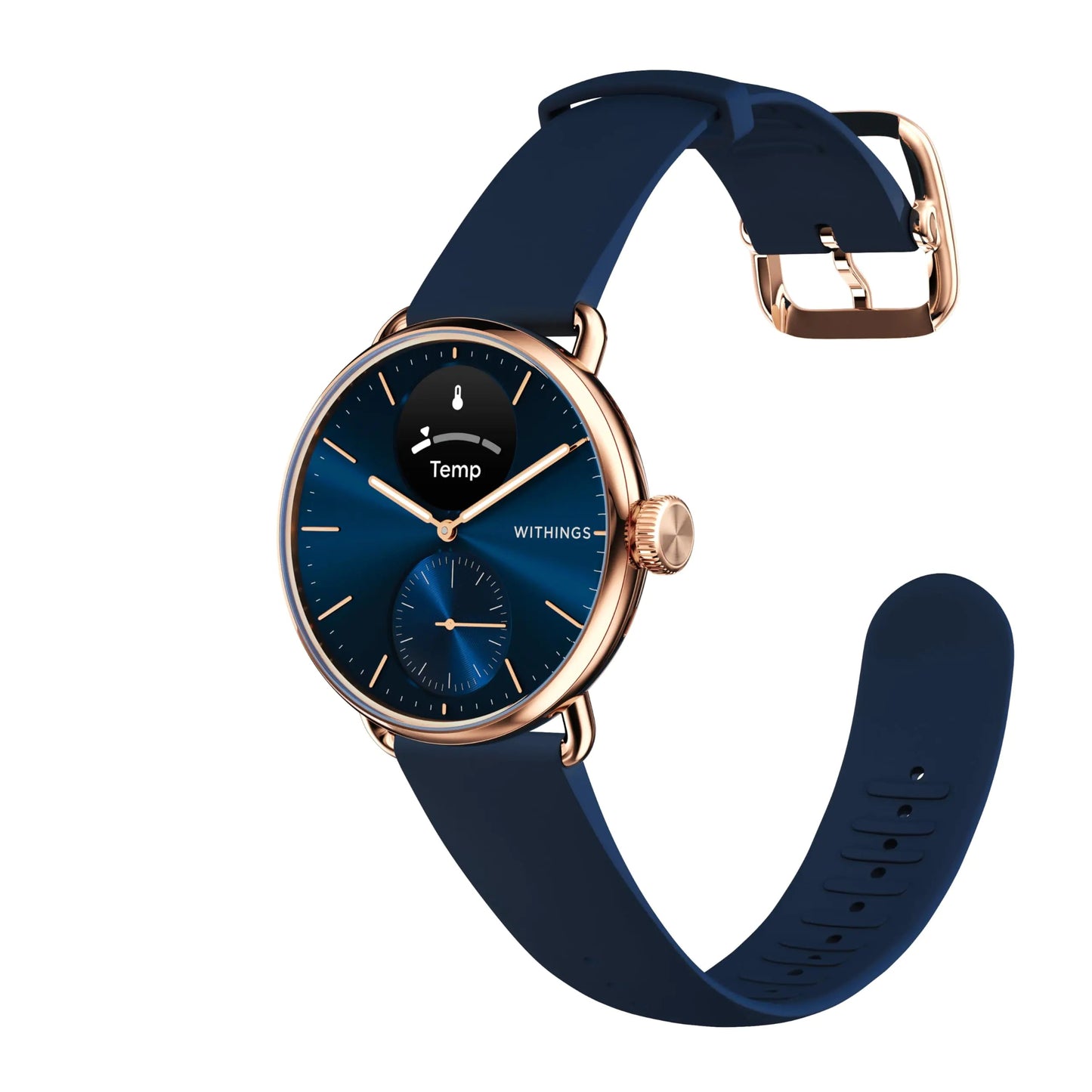 Withings ScanWatch 2 - Reloj Híbrido Inteligente para el Seguimiento del Ritmo Cardíaco, Monitor de Fitness, Monitor de Ciclo, Monitoreo del Sueño, Rastreador GPS, Autonomía de 30 Días, Compatible con Android & Apple, Elegible para HSA/FSA HejK.com