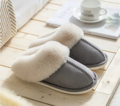 Women's Plush Cotton Slippers HejK.com