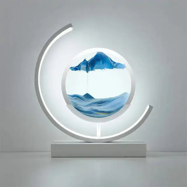 3D Quicksand Table Lamp this lamp is not only stylish but also durable. Perfect for adding a modern and artistic touch to your home or office decor My Store