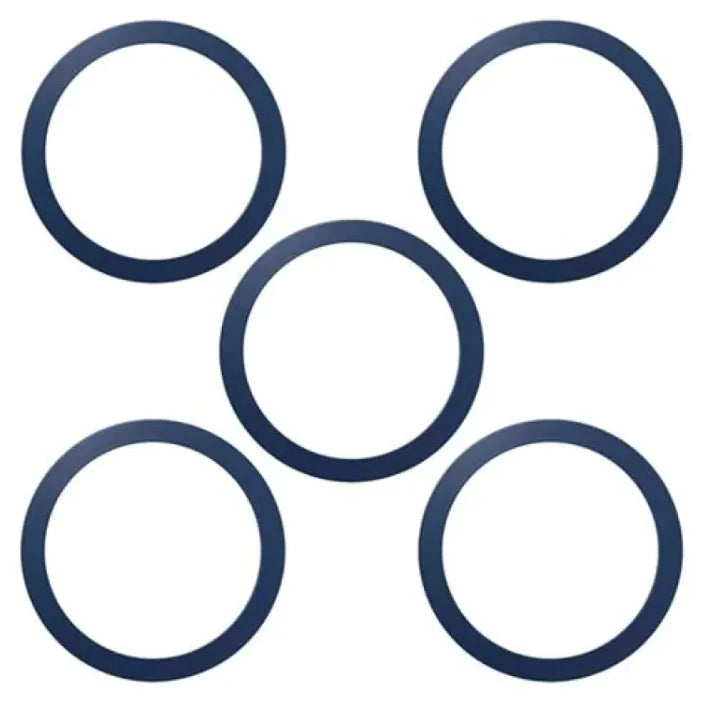 MagSafe-Compatible 5-Piece Magnetic Sticker Ring Set WEM Support (www.WEM.support)