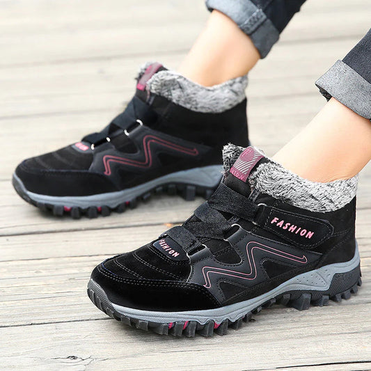 Winter Warm Mid-cut Ankle Boots WEM Support (www.WEM.support)