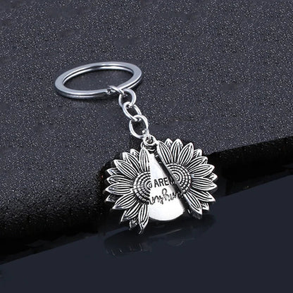 Sunflower Necklace And Hidden Message Necklace WEM Support (www.WEM.support)