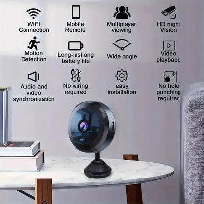 Wireless Network Security Camera WiFi HD Surveillance Camera Diamond WEM Support (www.WEM.support)