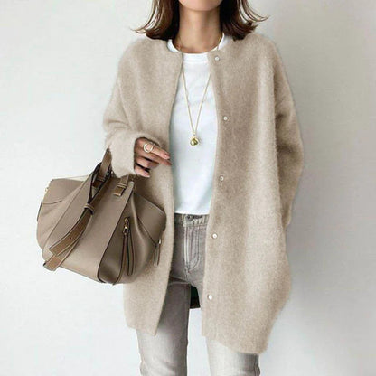 Women's Single-Breasted Cardigan WEM Support (www.WEM.support)