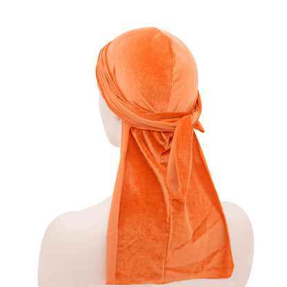 Unisex Velvet Long Tail Beanie WEM Support (www.WEM.support)