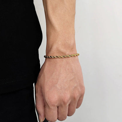 Twist Chain Bracelet HejK.com