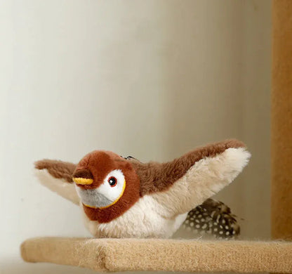 Winged Bird & Fish Sound Plush Toy WEM Support (www.WEM.support)