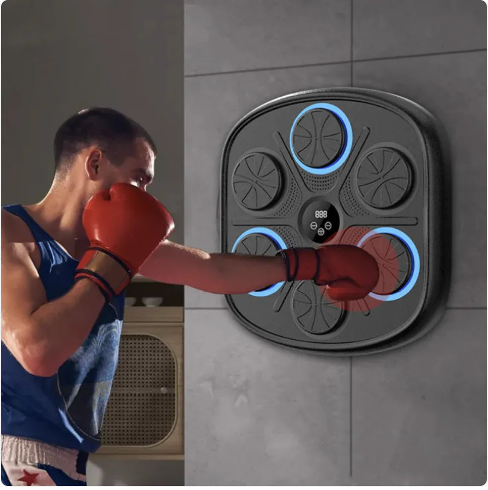 Treinador de Parede com Alvo de Boxe Musical WEM Support (www.WEM.support)