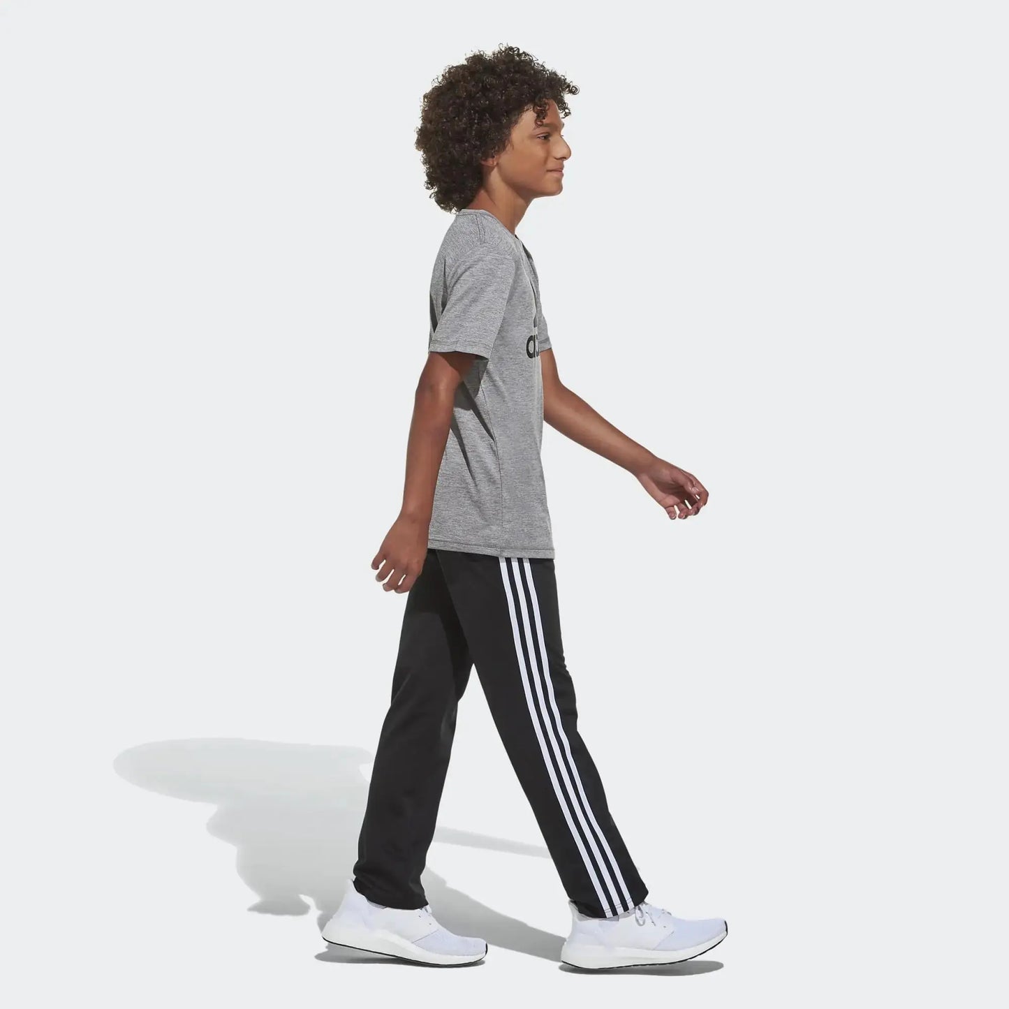 adidas Boys' Big Active Sports Athletic Tricot Jogger Pant 2T Black My Store