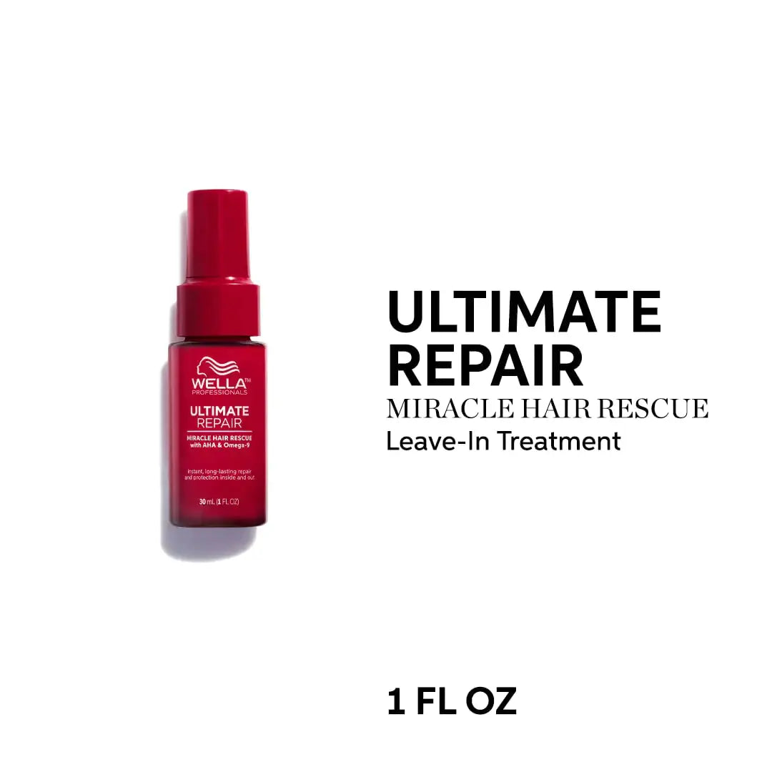 Wella Professionals ULTIMATE REPAIR Miracle Hair Rescue, Luxury Leave-In Hair Repair Treatment for Damaged Hair 1 Fl Oz (Pack of 1)Wella Miracle Hair Repair My Store