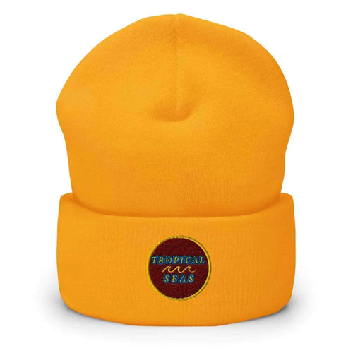 Tropical Maroon Beanie WEM Support (www.WEM.support)