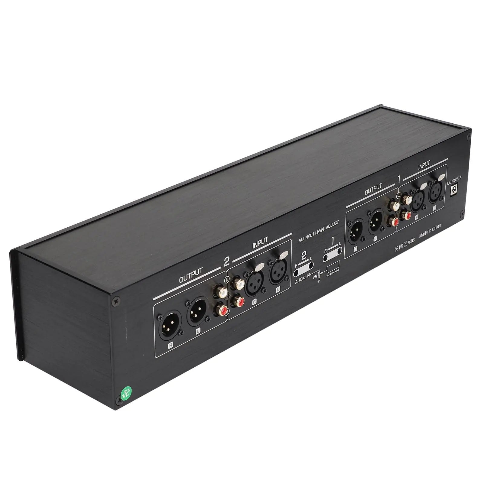 VU Meter Analógico 4 Vías con 3 Niveles de Ganancia y Apagado Automático HejK.com Marketplace LLC
