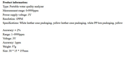 Water Quality Testing Pen