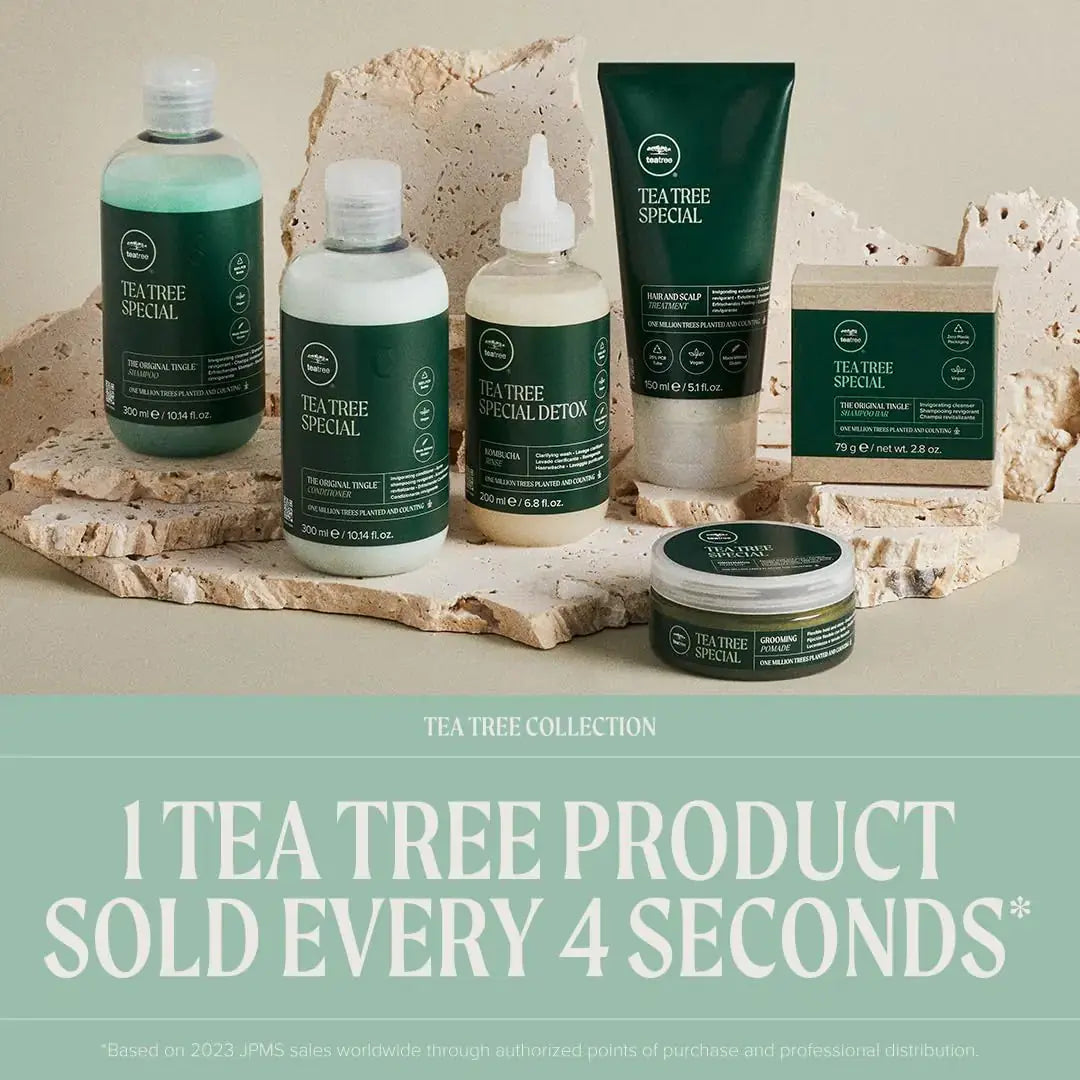 Tea Tree Hair and Body Moisturizer Leave-In Conditioner, Body Lotion, After-Shave Cream, For All Hair + Skin Types 2.5 Fl Oz (Pack of 1) My Store