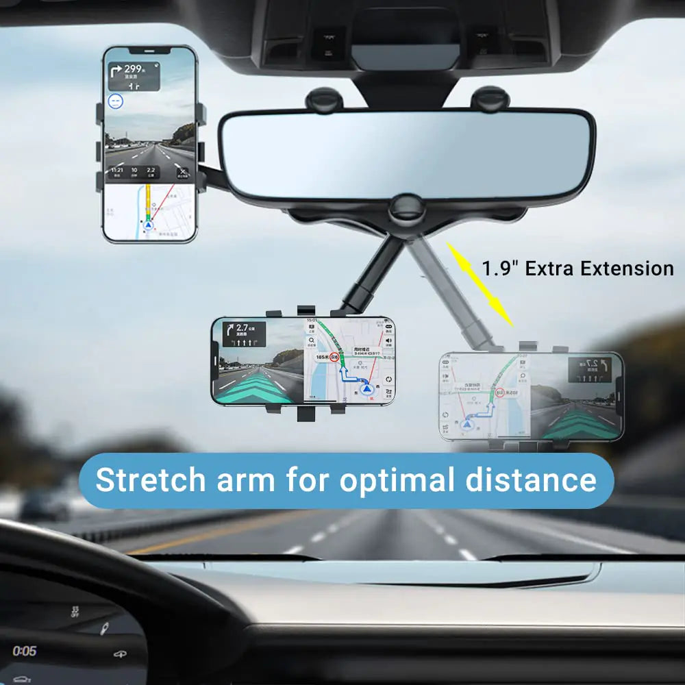 Universal Clip Car Phone Holder WEM Support (www.WEM.support)