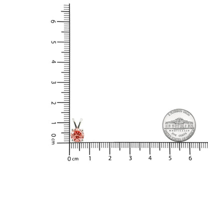 14K Weißgold 1/4 Cttw Rund Brillant Geschliffener Laborgezüchteter Diamant 4-Krappen Solitär Anhänger Halskette WEM Support (www.WEM.support)