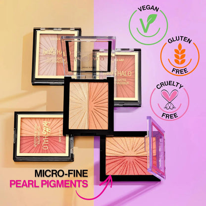 Wet n Wild MegaGlo Blushlighter, Blendable Blush & Highlighter Set, Shimmery Metallic Finish, Flash Me 3- Flash Me 0.35 Ounce (Pack of 1) My Store