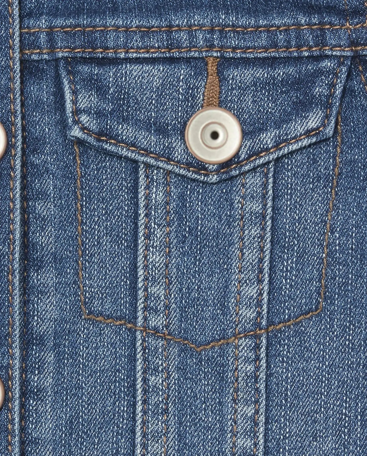 The Children's Place Girls Basic Denim Jacket XX-Large Azure Wash My Store