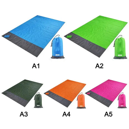 Waterproof Beach Blanket Pocket  The lightweight design makes it ideal for travel, picnics, camping, and more. Whether you're soaking up the sun or enjoying a picnic in the park, this blanket is a must-have accessory. My Store