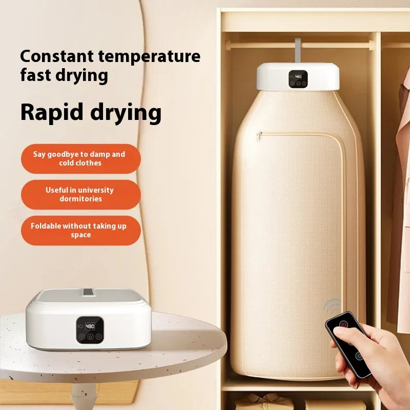 Travel Portable Mini Home Foldable Dryer WEM Support (www.WEM.support)