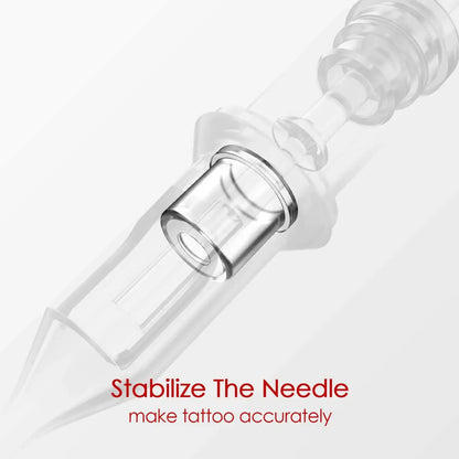 Wormhole Tattoo Cartridge Needles 50pcs Assorted Tattoo Needle Cartridges Round Liner Mixed 3RL 5RL 7RL 9RL 11RL (50pcs #12 Standard RL) My Store