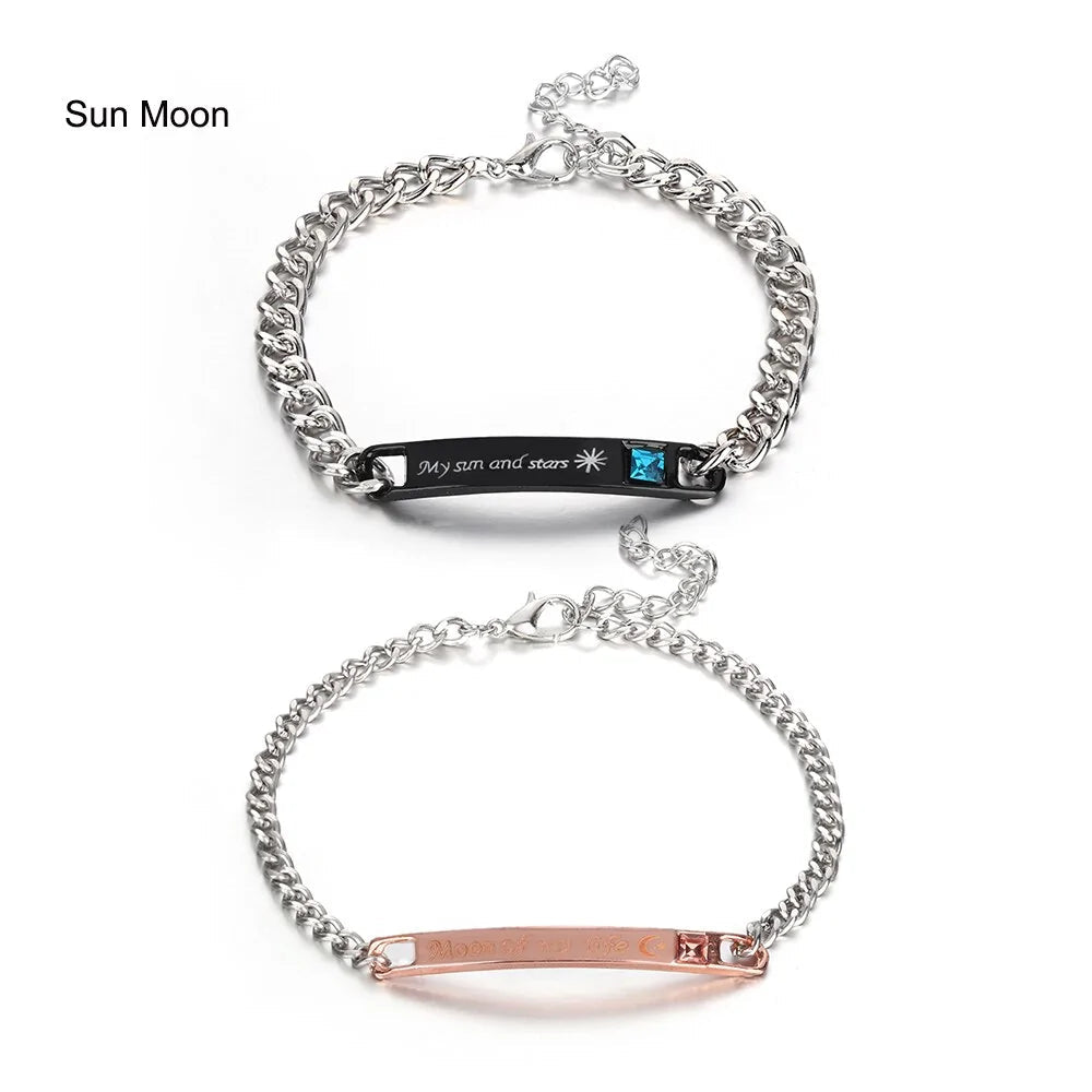 Trendy Lovely Couple Bracelets WEM Support (www.WEM.support)
