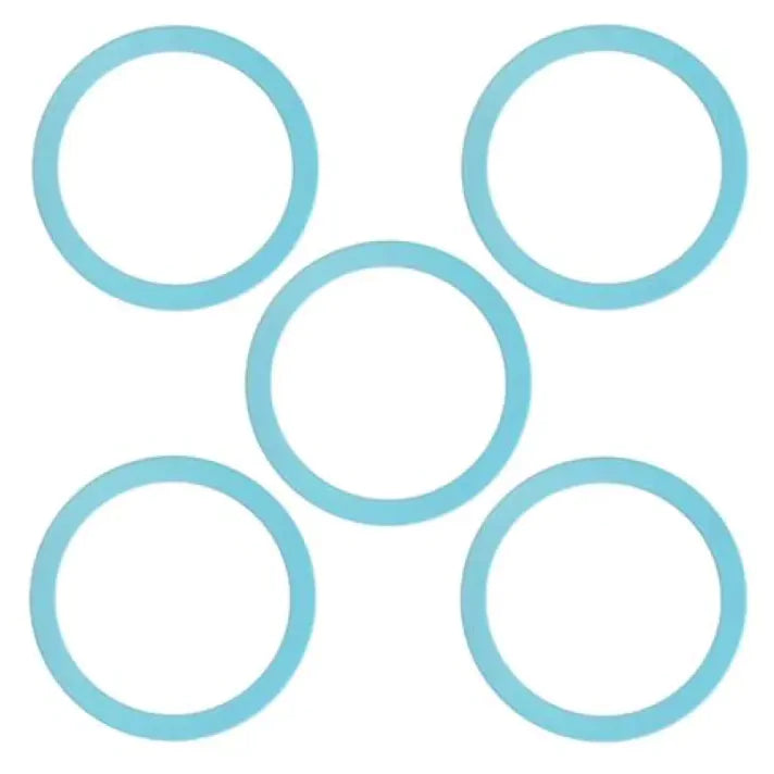MagSafe-Compatible 5-Piece Magnetic Sticker Ring Set WEM Support (www.WEM.support)