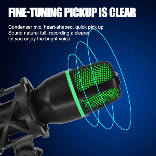 USB Condenser Microphone Pro-Level WEM Support (www.WEM.support)