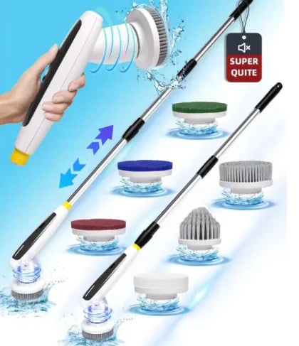 7-Head Versatile Spin Scrubber HejK.com Marketplace LLC