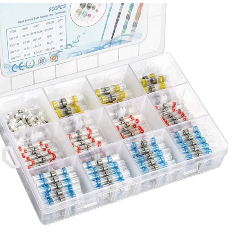 Waterproof Solder Sleeve Terminal Block Boxed WEM Support (www.WEM.support)
