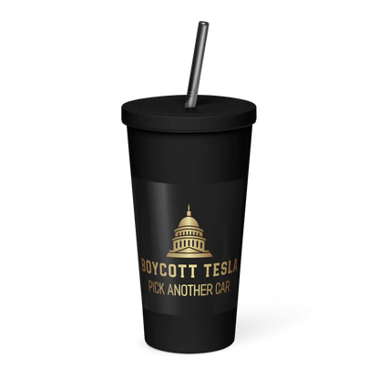 Thermal Cup with Straw HejK.com Marketplace LLC